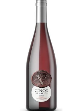 Las cepas Cinco Denarios Rosado