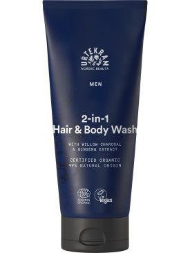 Urtekram Men Haar en Body Wash (nieuw)