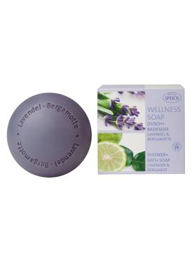 Speick Wellness soap lavendel + bergamot bad- en douchezeep