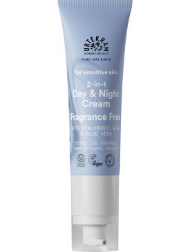 Urtekram Fragrance Free 2-in-1 dag- en nachtcrème