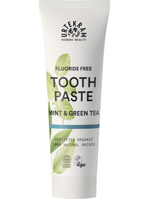 Urtekram Munt/Groene Thee Tandpasta