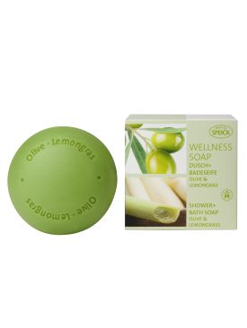 Speick Wellness soap olijf + citroengras bad- en douchezeep