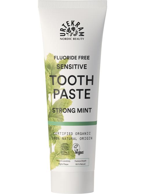 Urtekram Tandpasta Strong Mint (Sensitive)